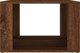 vidaXL Szafka nocna, καφέ δρυς, 57x55x36 cm, κατασκευασμένο από ξύλινο υλικό