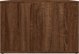 vidaXL Szafka nocna, καφέ δρυς, 57x55x36 cm, κατασκευασμένο από ξύλινο υλικό