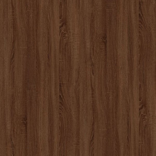 vidaXL Szafka nocna, καφέ δρυς, 57x55x36 cm, κατασκευασμένο από ξύλινο υλικό