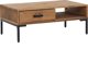vidaXL vidaXL Stolik kawowy, 90x50x35 cm, lite drewno sosnowe z odzysku