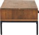 vidaXL vidaXL Stolik kawowy, 90x50x35 cm, lite drewno sosnowe z odzysku