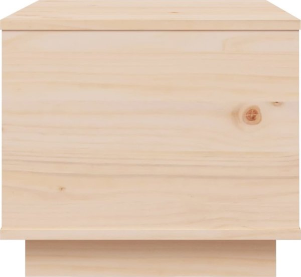 vidaXL Stolik kawowy, 40x50x35 cm, lite drewno sosnowe