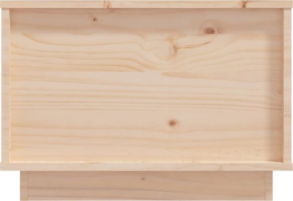 vidaXL Stolik kawowy, 40x50x35 cm, lite drewno sosnowe