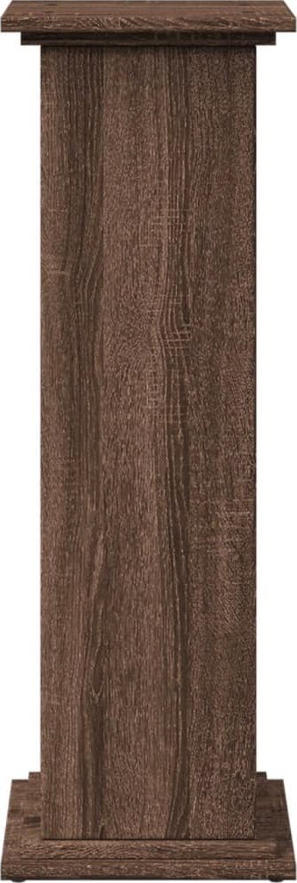 vidaXL Piedestal ze schowkiem, brazowy dab, 31x30x90 cm