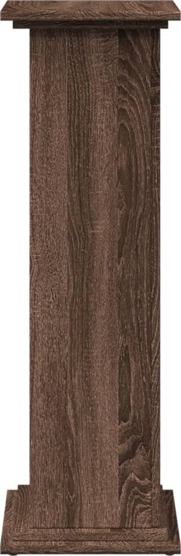 vidaXL Piedestal ze schowkiem, brazowy dab, 31x30x90 cm