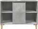 vidaXL Ντουλαπι μπανιου γκρι τσιμεντο 80x33x60 cm