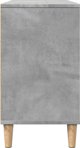 vidaXL Ντουλαπι μπανιου γκρι τσιμεντο 80x33x60 cm