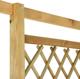 vidaXL Narozna pergola z lawka, 166x81x174 cm, impregnowana sosna
