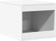 vidaXL Ντουλάπα για Γατοουρνοδοχείο Λευκή 47x59x42 cm Ξυλοειδές Υλικό