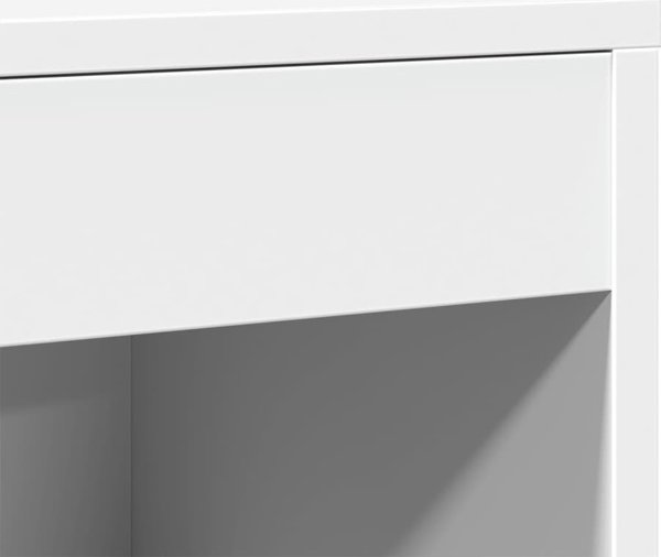 vidaXL Ντουλάπα για Γατοουρνοδοχείο Λευκή 47x59x42 cm Ξυλοειδές Υλικό