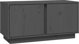 vidaXL vidaXL Szafka pod telewizor, szara, 80x35x40,5 cm, lite drewno sosnowe