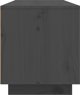 vidaXL vidaXL Szafka pod telewizor, szara, 80x35x40,5 cm, lite drewno sosnowe
