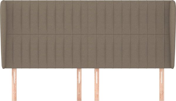 vidaXL Κεφαλάρι uszak, ταουπέ, 163x23x118/128 εκ, ύφασμα