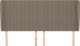 vidaXL Κεφαλάρι uszak, ταουπέ, 163x23x118/128 εκ, ύφασμα