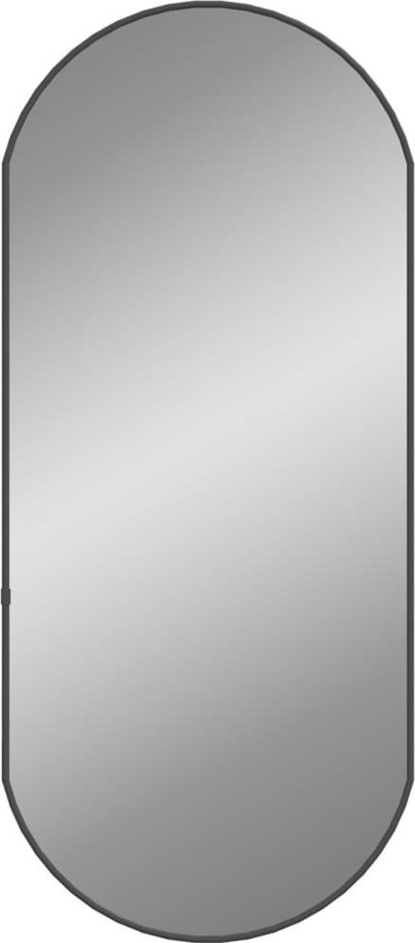 vidaXL Toichoko katsopo, mavro, 80x35 cm, oval