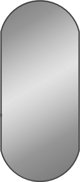 vidaXL Toichoko katsopo, mavro, 80x35 cm, oval