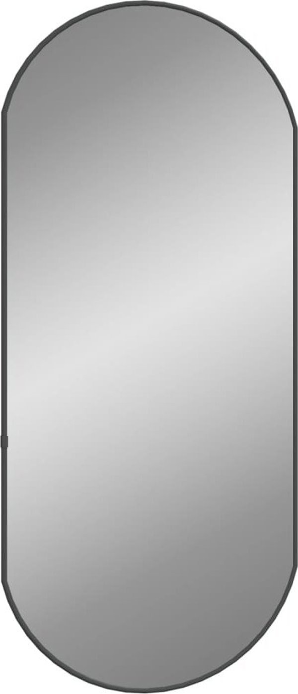 vidaXL Toichoko katsopo, mavro, 80x35 cm, oval