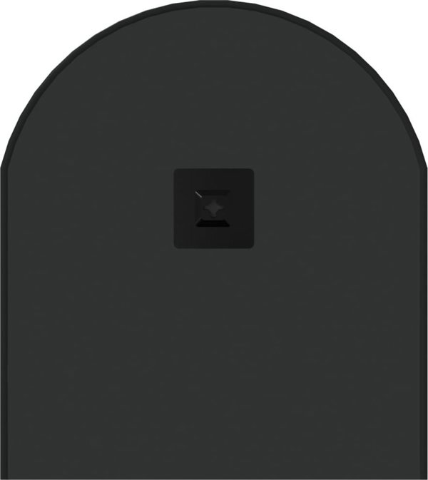 vidaXL Toichoko katsopo, mavro, 80x35 cm, oval