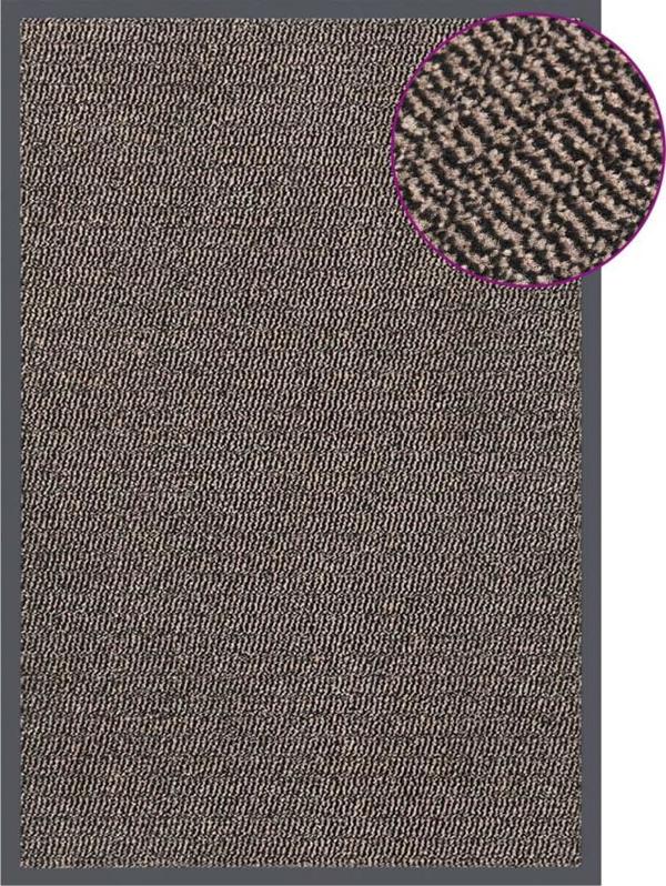 vidaXL Wycieraczka tuftowana 80x120 cm σκούρο καφέ