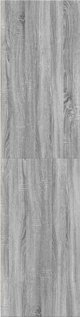 vidaXL Szafa, szary dab sonoma, 30x50x200 cm, material drewnopochodny