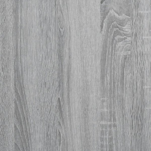 vidaXL Szafa, szary dab sonoma, 30x50x200 cm, material drewnopochodny