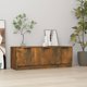 vidaXL Έπιπλο Τηλεόρασης, Καπνιστή Δρυς, 102x35x36,5 εκ.
