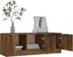 vidaXL Έπιπλο Τηλεόρασης, Καπνιστή Δρυς, 102x35x36,5 εκ.