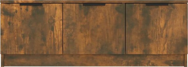 vidaXL Έπιπλο Τηλεόρασης, Καπνιστή Δρυς, 102x35x36,5 εκ.