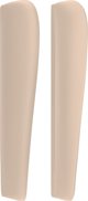 vidaXL Zaglowek uszak cappuccino 83x23x118/128 cm sztuczna skora