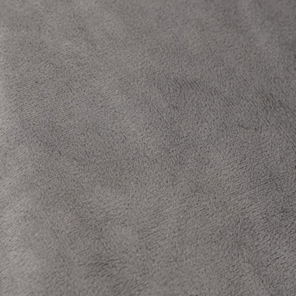 vidaXL Κουβέρτα βάρους με καλύμμα, γκρι, 200x220 εκ, 9 κιλά, ύφασμα