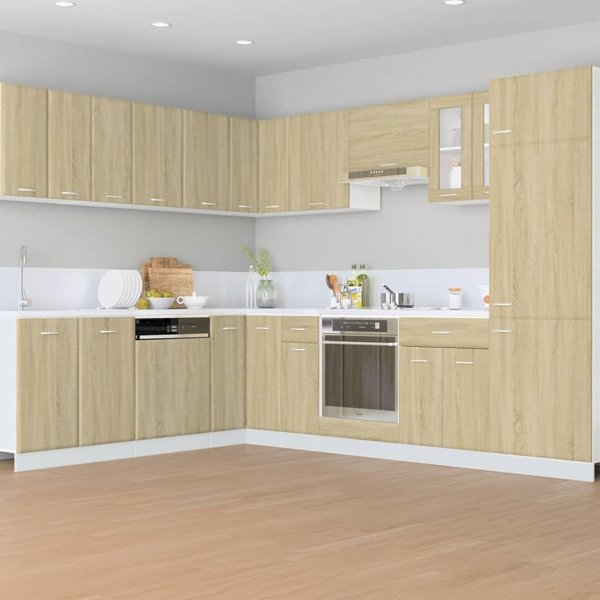 vidaXL Szafka wiszaca dab sonoma 60x31x60 cm plyta wiorowa