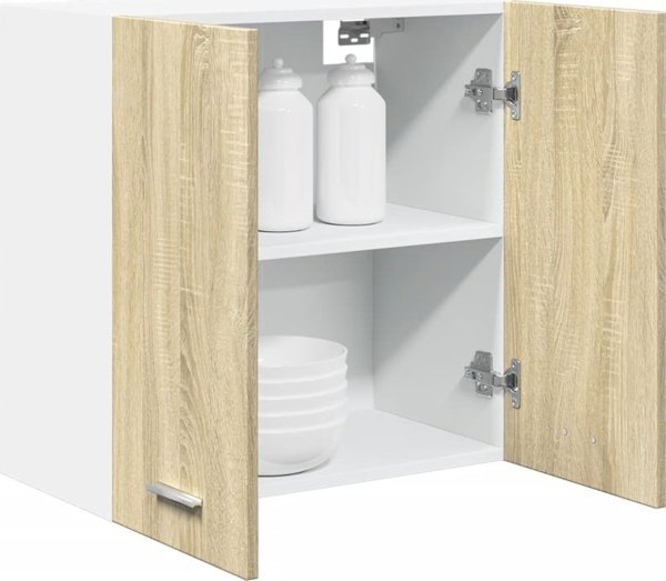 vidaXL Szafka wiszaca dab sonoma 60x31x60 cm plyta wiorowa