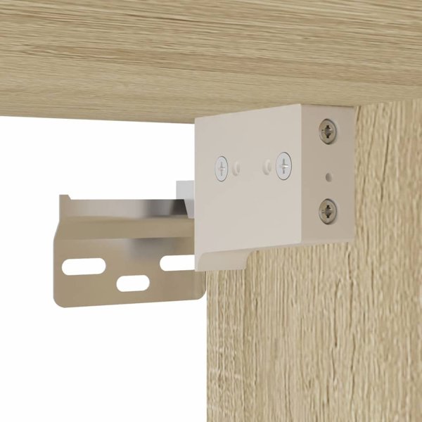 vidaXL Szafka wiszaca dab sonoma 60x31x60 cm plyta wiorowa
