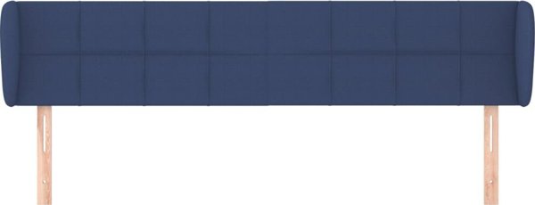 vidaXL Κεφαλάρι uszak, μπλε, 163x23x78/88 cm, ύφασμα