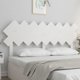 vidaXL Κεφαλάρι κρεβατιού λευκό 159,5x3x80,5 εκ, οξιά πεύκου