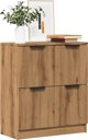 vidaXL Ντουλάπι δρυς artisan 60x30x70 εκ.
