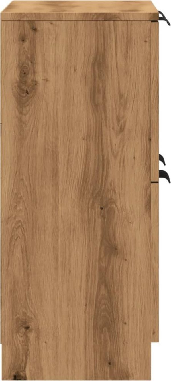 vidaXL Ντουλάπι δρυς artisan 60x30x70 εκ.