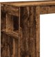 vidaXL Stolik barowy z przegrodami, stare drewno, 102x50x103,5 cm