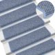 vidaXL Maty na schody samoprzylepne sizal-look 30 szt. 65x21x4 cm