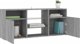 vidaXL Ντουλάπι TV με LED φωτισμό, γκρι Sonoma Δρυς, 120x30x50 cm
