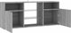 vidaXL Ντουλάπι TV με LED φωτισμό, γκρι Sonoma Δρυς, 120x30x50 cm