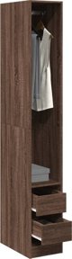 vidaXL Ntoulapa kafe drys 30x50x200 cm