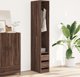 vidaXL Ntoulapa kafe drys 30x50x200 cm