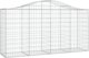 vidaXL Kosze gabionowe, 40 τεμ, 200x50x100/120 εκ, γαλβανιζέ σίδηρος
