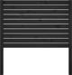 vidaXL Κεφαλάρι κρεβατιού, μαύρο, 81x4x100 cm, μασίφ πεύκο