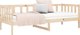 vidaXL Daybed, 90x190 cm, μασίφ ξύλο πεύκου