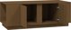 vidaXL Stolik kawowy miodowy braz 110x50x40 cm lite drewno sosnowe