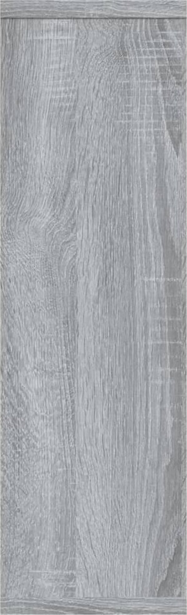 vidaXL Επιτοίχια ραφιέρα γκρι δρυς sonoma 85x16x52,5 cm