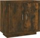 vidaXL Szafka przydymiony dab, 80x40x75 cm, material drewnopochodny