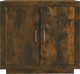 vidaXL Szafka przydymiony dab, 80x40x75 cm, material drewnopochodny